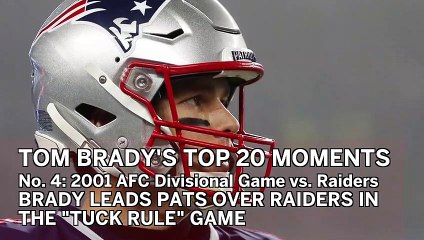 No. 4: Tuck Rule Game | Tom Brady's Top 20 Patriots Moments