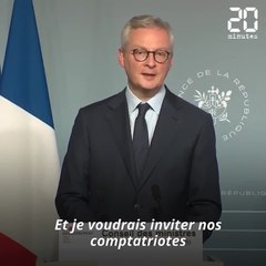 Download Video: Coronavirus: «Il n'y aura pas de pénurie alimentaire en France» affirment Bruno Le Maire et Didier Guillaume