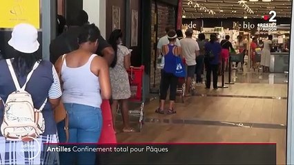 Coronavirus : mise en place d'un confinement total aux Antilles pour Pâques