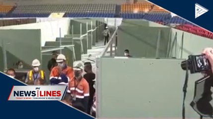 More sports facilities ready for conversion into quarantine sites