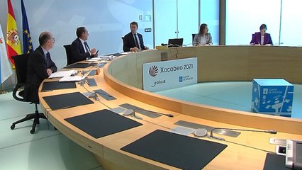 Feijóo preside la reunión del Consello da Xunta