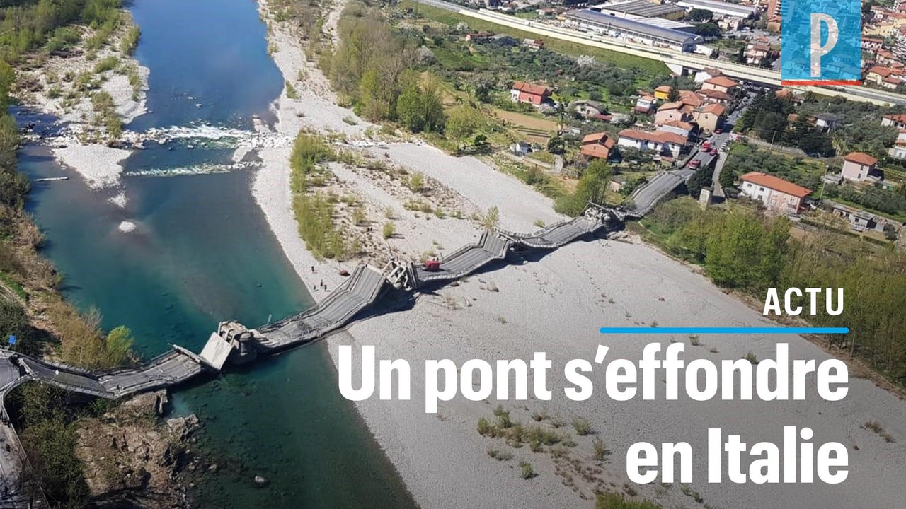Italie : un pont de 300 mètres s’effondre