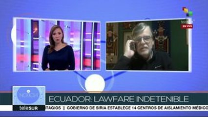 Lucas: Ecuador vive un caos sanitario, social, político y judicial
