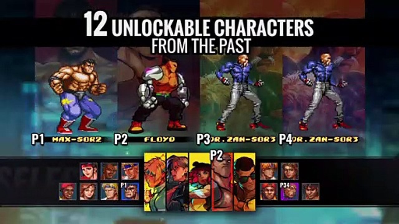 Streets of Rage 4 - Modo retro