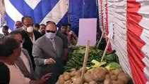 محافظ أسيوط يفتتح معارض حزب مستقبل وطن للسلع الغذائية والخضار والفاكهة بأسعار مخفضة