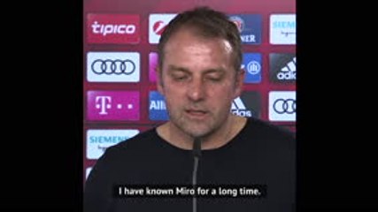 Flick keen for Klose to join Bayern coaching staff