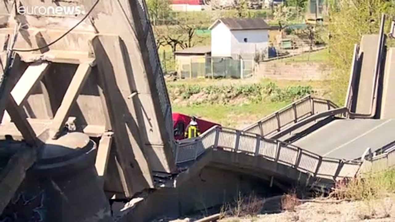 Crolla ponte ad Aulla, solo il confinamento evita la strage