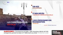 Coronavirus: 542 morts de plus en Italie en 24h, portant le bilan à 17.669 décès