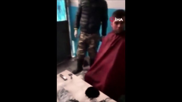 Kaçak Tıraş Olurken Baskın Yedi... (B A S I L D I N )