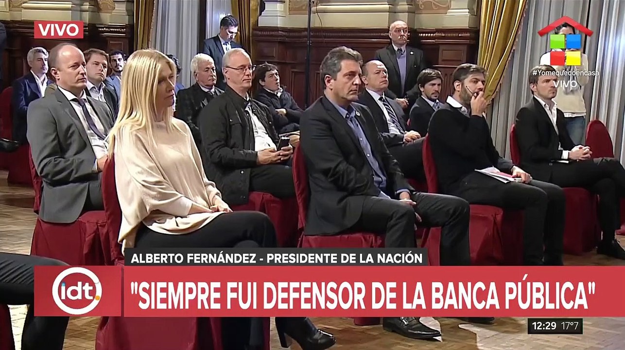 Alberto Fernández: "Tenemos que darnos cuenta de la importancia del Estado"