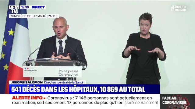 Jérôme Salomon: Il n'y a pas d'objectifs chiffrés de tests en Ehpad