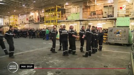 Coronavirus : des cas potentiels sur le porte-avions Charles-de-Gaulle