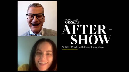 Emily Hampshire Talks 'Schitt's Creek' Finale on the After-Show