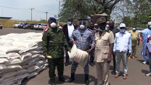 Coronavirus : La municipalité de Korhogo offre 30 tonnes de vivres aux populations