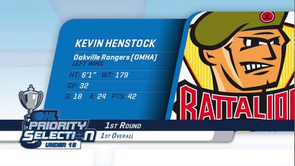 2020 OHL Under-18 Priority Selection Interview: Kevin Henstock