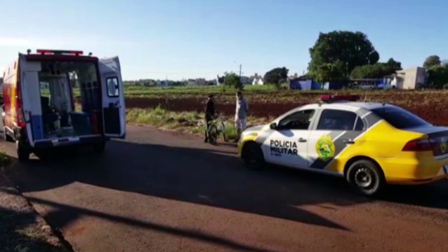 Vítima de agressão, homem é socorrido no Bairro Esmeralda