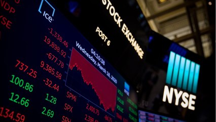 Wall Street Hopeful Coronavirus Signs