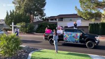 Quaran-Teen! California teen has socially distant birthday parade amid coronavirus crackdown