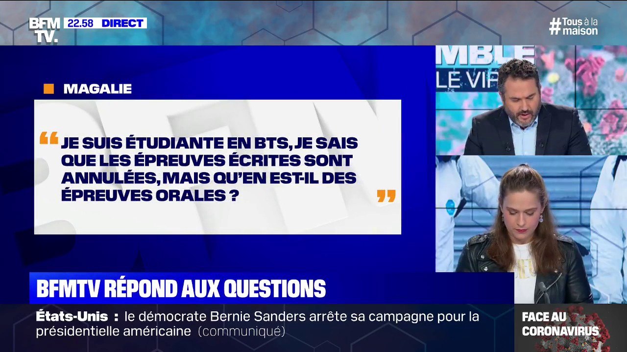 Les épreuves orales du BTS sont-elles annulées ?