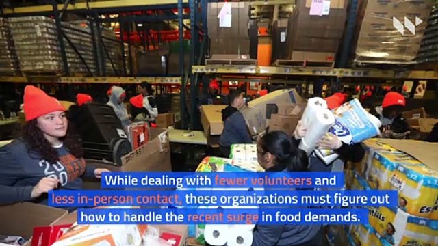 US Food Banks Strained by COVID-19 Crisis