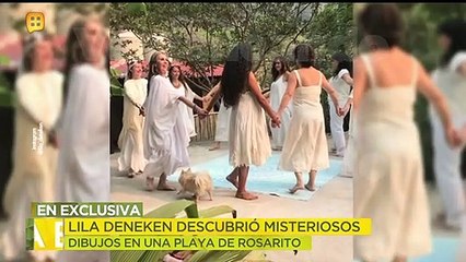 ¡Lila Deneken hizo un descubrimiento poco común en la playa de Rosarito! | Ventaneando