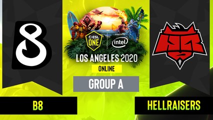 Dota2 - HellRaisers vs. B8  - Game 1 - Group A - EUCIS - ESL One Los Angeles