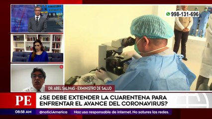 Primera Edición: Se debe extender la cuarentena para enfrentar el avance del coronavirus