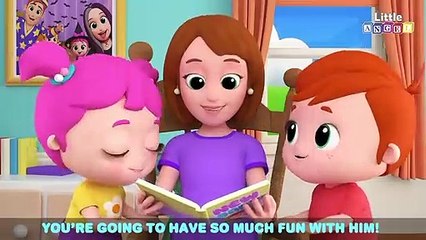 Meet Our Baby Brother! New Baby Song _ Nursery Rhymes by Little Angel_HIGH