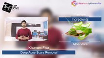 How To Get Rid Of Deep Acne Scars - Natural Ingredients - Step By Step
