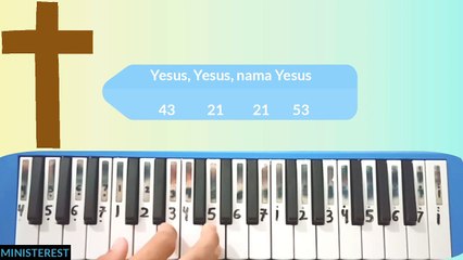 NOT PIANIKA LAGU ALLAHKU DAHSYAT [JCLF] | LAGU ROHANI