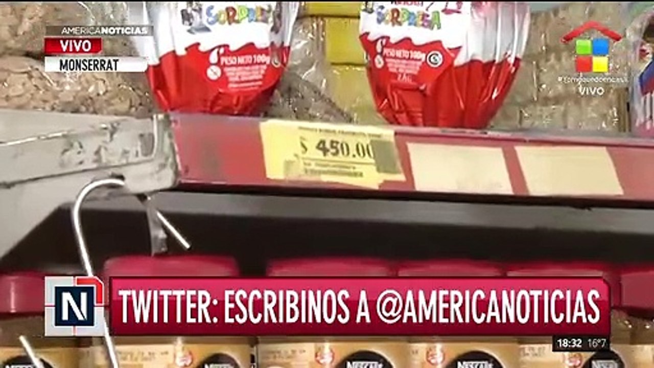 Fuerte aumento en los precios de la canasta de pascuas