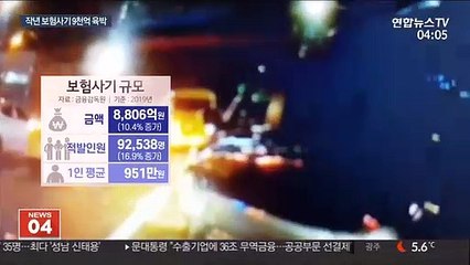 "나 하나 쯤이야"…지난해 보험사기 역대 최대