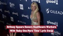 Britney Spears Honors Healthcare Workers