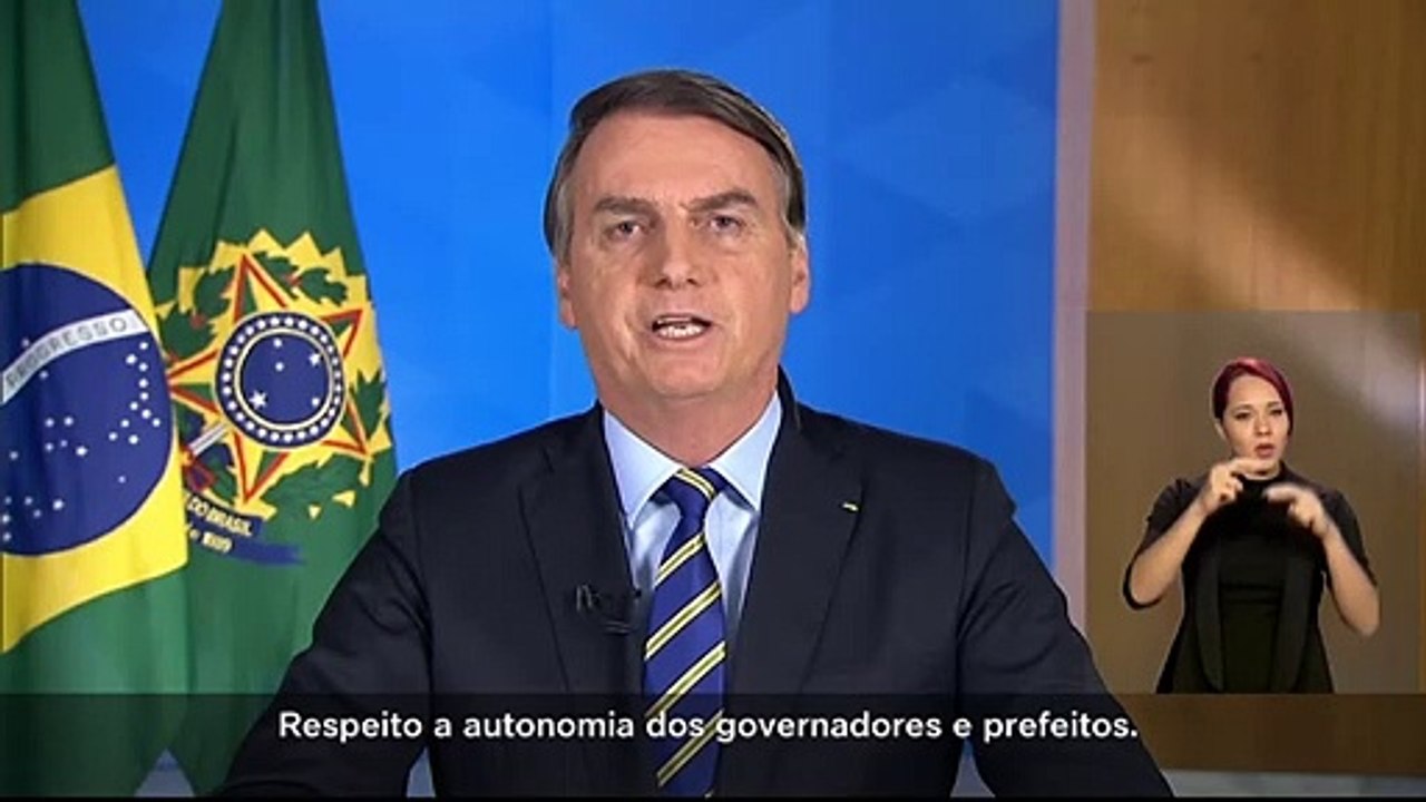 Bolsonaro: decisões sobre isolamento são de governadores e prefeitos
