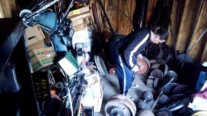 Reverse Reeves Deadlift 250lb