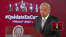 Presidente de México agradece a China por facilitar la compra de insumos médicos