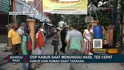 Pasca Jalani Rapid Test, Seorang ODP Corona Nekat Melarikan Diri dari Rumah Sakit
