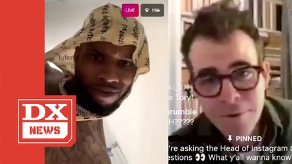 Instagram CEO Explains Why They Pulled The Plug On Tory Lanez's Quarantine Radio