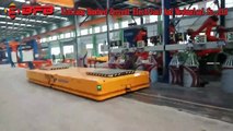 Steerable Motorized Battery Transfer Trolley/AGV Automatic Trackless Transfer Cart