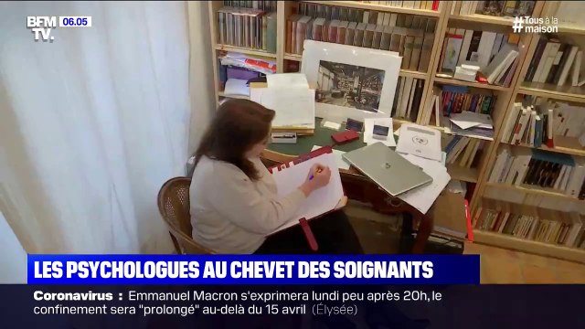 Coronavirus: des psychologues à l'écoute des soignants en première ligne de l'épidémie