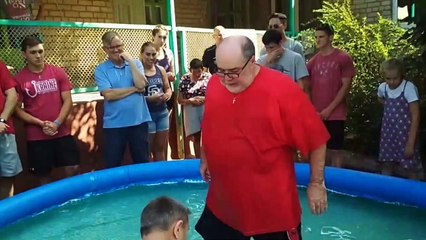 Over 35 men were baptised!