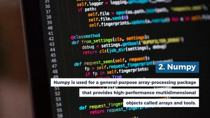 Top 10 Python Libraries You Must Know In 2020