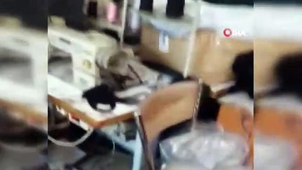 Zeytinburnu'nda 17 bin adet kaçak maske ele geçirildi