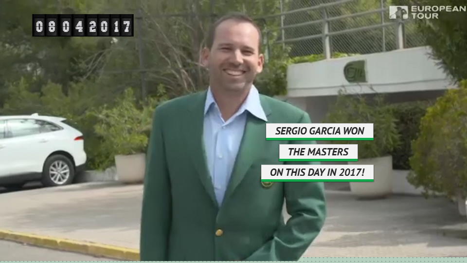 On This Day - Sergio Garcia wins the 2017 Masters