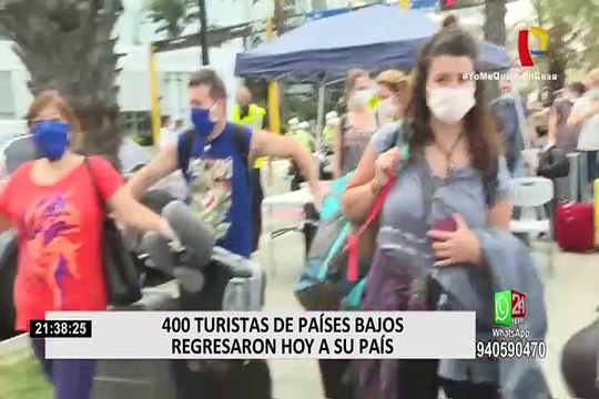 Más de 100 peruanos fueron repatriados desde Europa