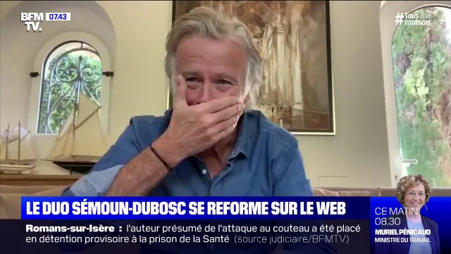 Le duo Sémoun-Dubosc continue ses échanges sur le web