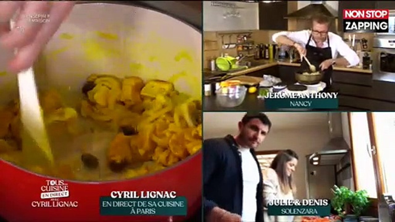 Tous en cuisine : Une invitée de Cyril Lignac se blesse en direct (Vidéo)