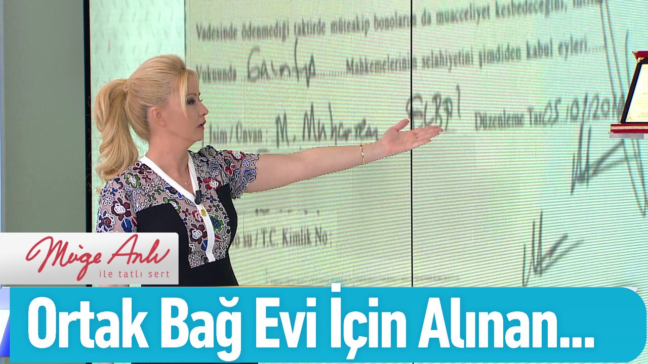 Ortak bağ evi için alınan boş borç senedi... - Müge Anlı İle Tatlı Sert 9 Nisan 2020 Özel Bölüm