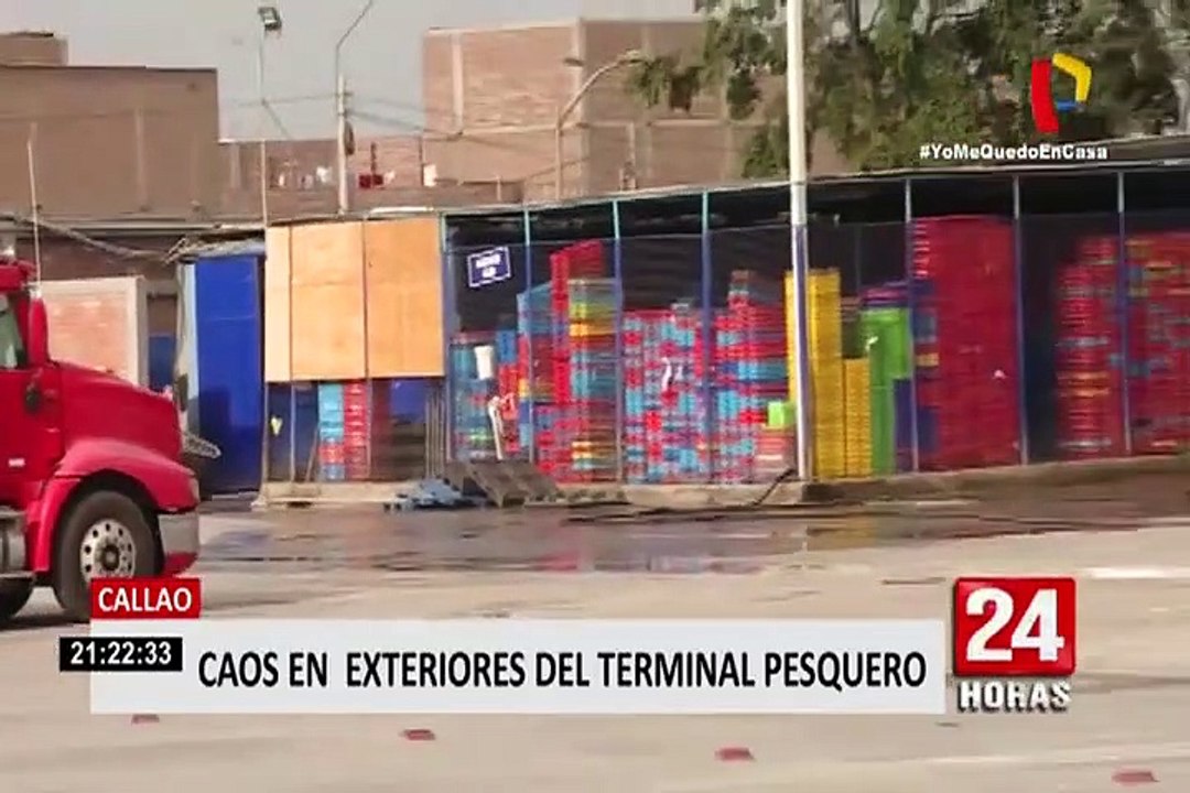Ventanilla: cierre de terminal pesquero no impidió que algunos comerciantes vendieran sus productos afuera