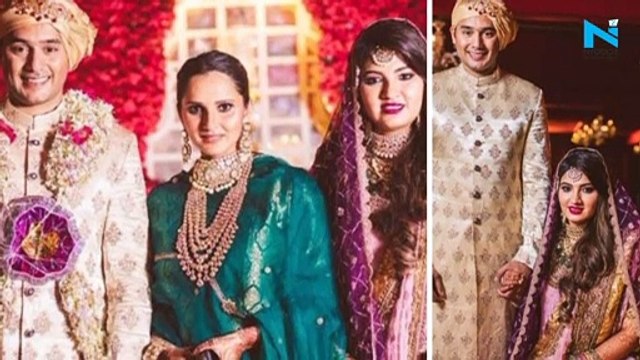 Sania Mirza's sister Anam shares BTS video of wedding celebrations